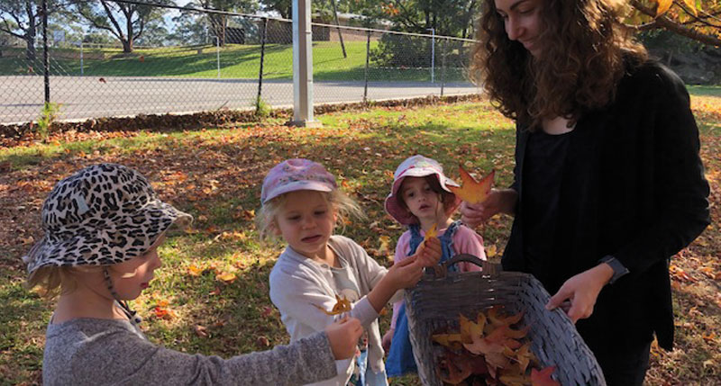 Célébrons L’automne Avec « les Grands » De Maternelle